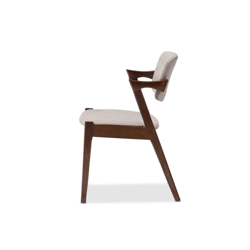 Elegant Dining Chair in Gray (Set of 2)