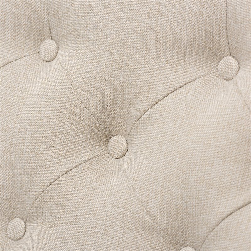 Arcadia Upholstered Sofa in Light Beige