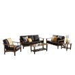 Pierce 5 Piece Sofa Set in Brown