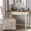 Baxton Studio Marquetterie Provincial Writing Desk in White