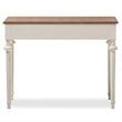 Baxton Studio Marquetterie Provincial Writing Desk in White