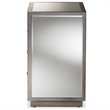 Baxton Studio Edeline Hollywood Regency Glamour Style Mirrored 3-Drawer Cabinet