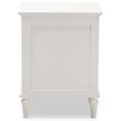 Baxton Studio Venezia Wood 3 Drawer Nightstand in Whitewashed