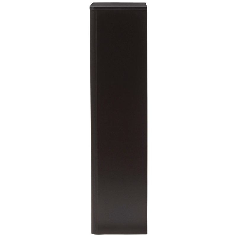 Baxton Studio Cayla 4 Drawer Shoe Cabinet in Black