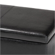 Baxton Studio Dennehy Faux Leather Multipurpose Storage Ottoman Bench