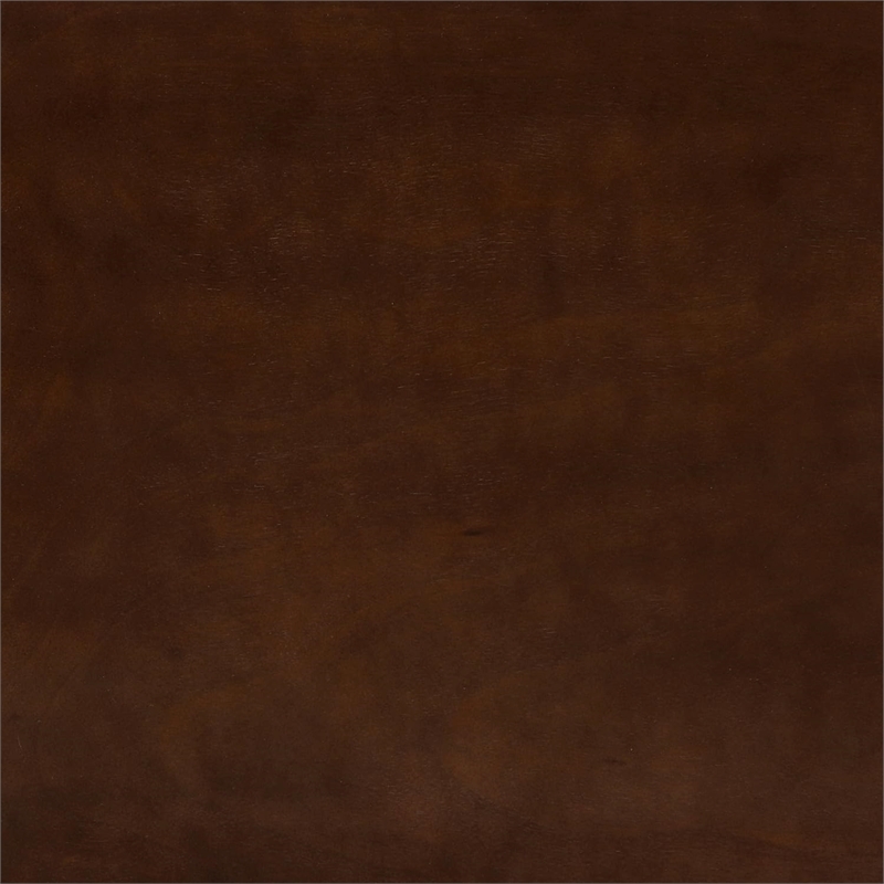 Baxton Studio Andrew Wood Dining Table in Dark Brown Espresso