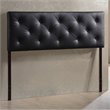 Baxton Studio Baltimore Faux Leather Tufted Full Panel Headboard