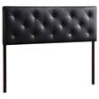 Baxton Studio Baltimore Faux Leather Tufted Full Panel Headboard