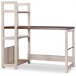 Baxton Studio Hypercube Writing Desk in Natural and Brown
