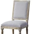 Baxton Studio Clairette Accent Chair in Beige and Light Brown