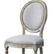 Baxton Studio Clairette Dining Side Chair in Beige and Brown