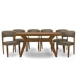 Baxton Studio Montreal Faux Leather Dining Side Chair (Set of 2)