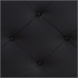 Baxton Studio Baltimore Faux Leather Tufted King Panel Headboard