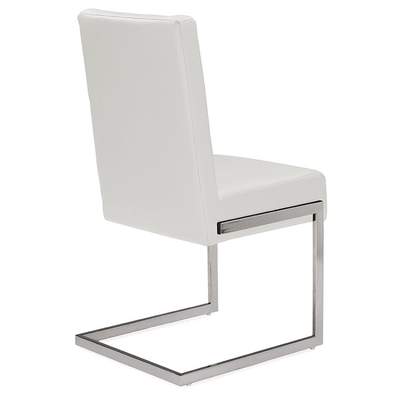 Baxton Studio Toulan Faux Leather Dining Side Chair (Set of 2)