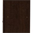 Baxton Studio Winda 4 Door Shoe Cabinet in Dark Brown