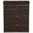 Baxton Studio Decon 3 Drawer Chest in Espresso