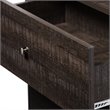 Baxton Studio Decon 3 Drawer Chest in Espresso