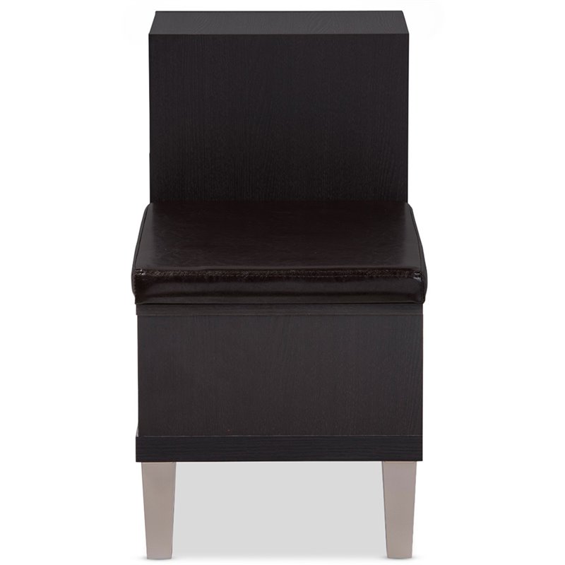 Leather shoe online bench