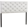 Baxton Studio Viviana Faux Leather Tufted Full Panel Headboard