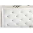 Baxton Studio Viviana Faux Leather Tufted Queen Panel Headboard