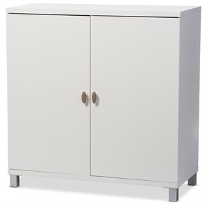 baxton studio marcy multipurpose entryway storage cabinet in white