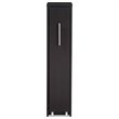 Baxton Studio Lindo 1 Pull Out Door Media Storage Cabinet in Brown