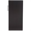 Baxton Studio Lindo 1 Pull Out Door Media Storage Cabinet in Brown