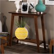 Baxton Studio Sacramento Console Table in Dark Walnut