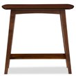 Baxton Studio Sacramento Console Table in Dark Walnut