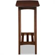 Baxton Studio Sacramento Console Table in Dark Walnut