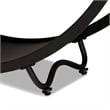 Baxton Studio Blakes Console Table in Antique Black and Brown