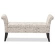Baxton Studio Avignon Tufted Storage Bench in Beige