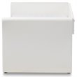 Baxton Studio Camino Faux Leather Daybed with Trundle in White