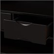Baxton Studio Marya Home Bar Cabinet in Walnut and Wenge Brown