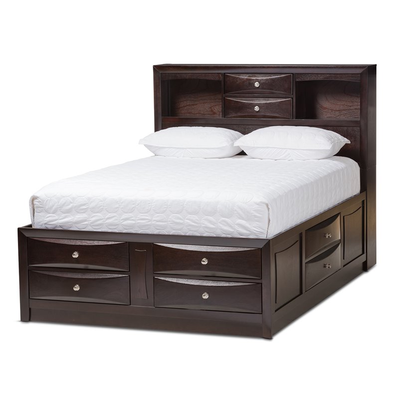 Queen Captain Bed With Drawers Best Drawer Model Black Tall Queen Captain S Platform Storage Bed With 12