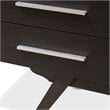 Baxton Studio Auburn 6 Drawer Double Dresser in Dark Brown