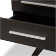 Baxton Studio Auburn 6 Drawer Double Dresser in Dark Brown