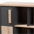 Baxton Studio Pandora Writing Desk in Gray and Brown