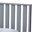 Baxton Studio Harlan Twin Spindle Platform Bed with Trundle in Gray