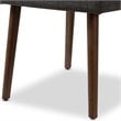 Baxton Studio Cody Upholstered Dining Side Chair in Gray (Set of 2)