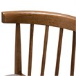 Baxton Studio Wyatt Dining Side Chair in Beige and Brown (Set of 2)