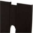 Baxton Studio Alani Dining Side Chair in Brown (Set of 2)