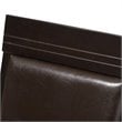 Baxton Studio Thea Faux Leather Dining Side Chair in Brown (Set of 2)
