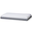 Baxton Studio Payton Twin Trundle in Gray
