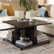 Baxton Studio Cladine Coffee Table in Wenge Brown