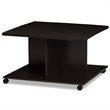 Baxton Studio Cladine Coffee Table in Wenge Brown