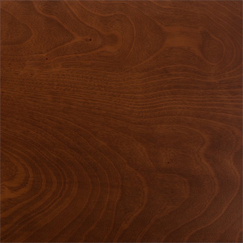 Baxton Studio Abilene 5 Piece Dining Set in Walnut and Grey