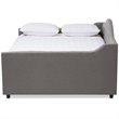 Baxton Studio Eliza Tufted Full Daybed in Grey