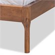 Baxton Studio Aveneil Modern Upholstered King Platform Bed in Grey