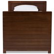 Baxton Studio Linna Storage Daybed with Trundle in Walnut Brown